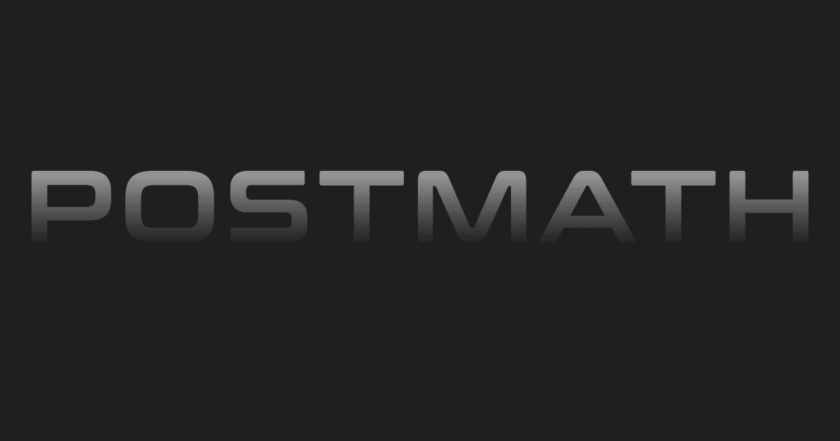 Postmath logo